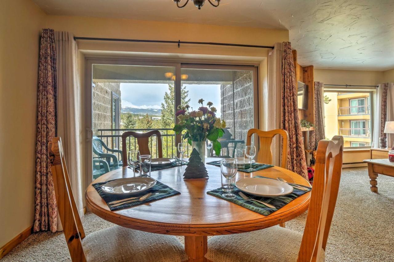 Cozy Ski-Inandski-Out Breckenridge Condo Mtn Views! Eksteriør billede