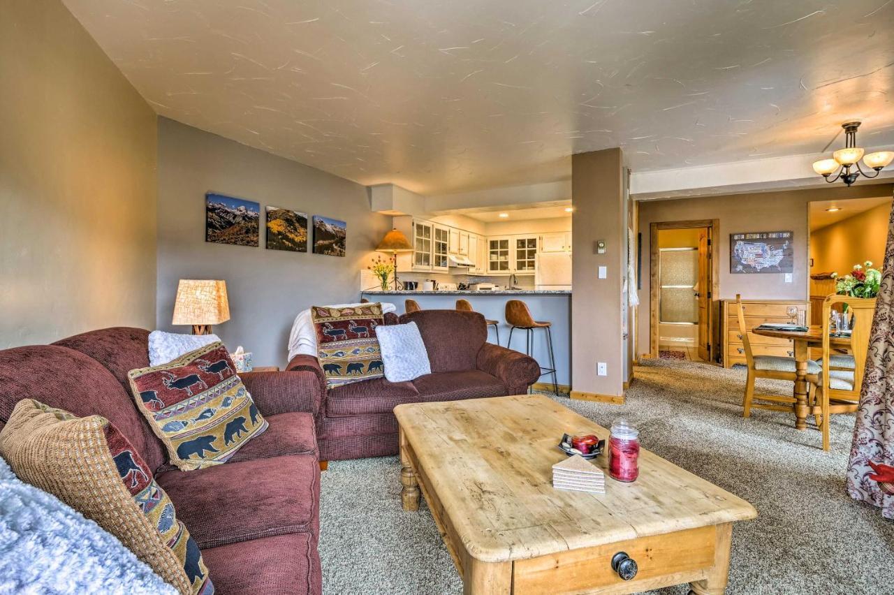 Cozy Ski-Inandski-Out Breckenridge Condo Mtn Views! Eksteriør billede